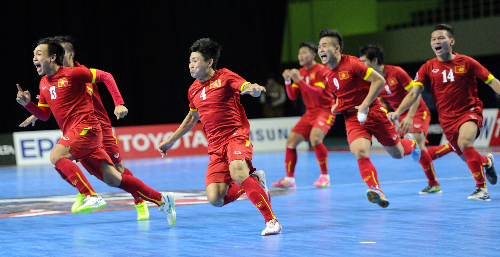 Tuyển Việt Nam xuất sắc giành vé dự Futsal World Cup